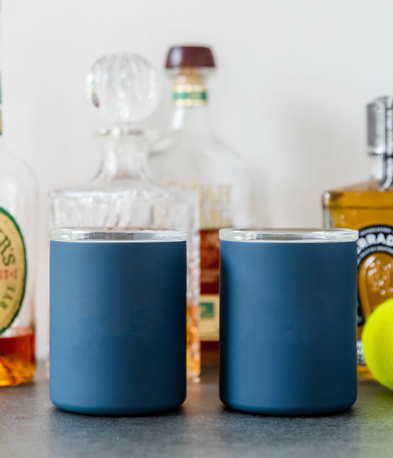 Glass Lined Whiskey Low Ball