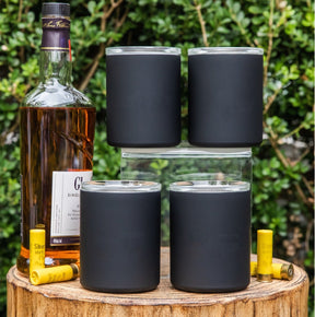 Glass Lined Whiskey Low Ball