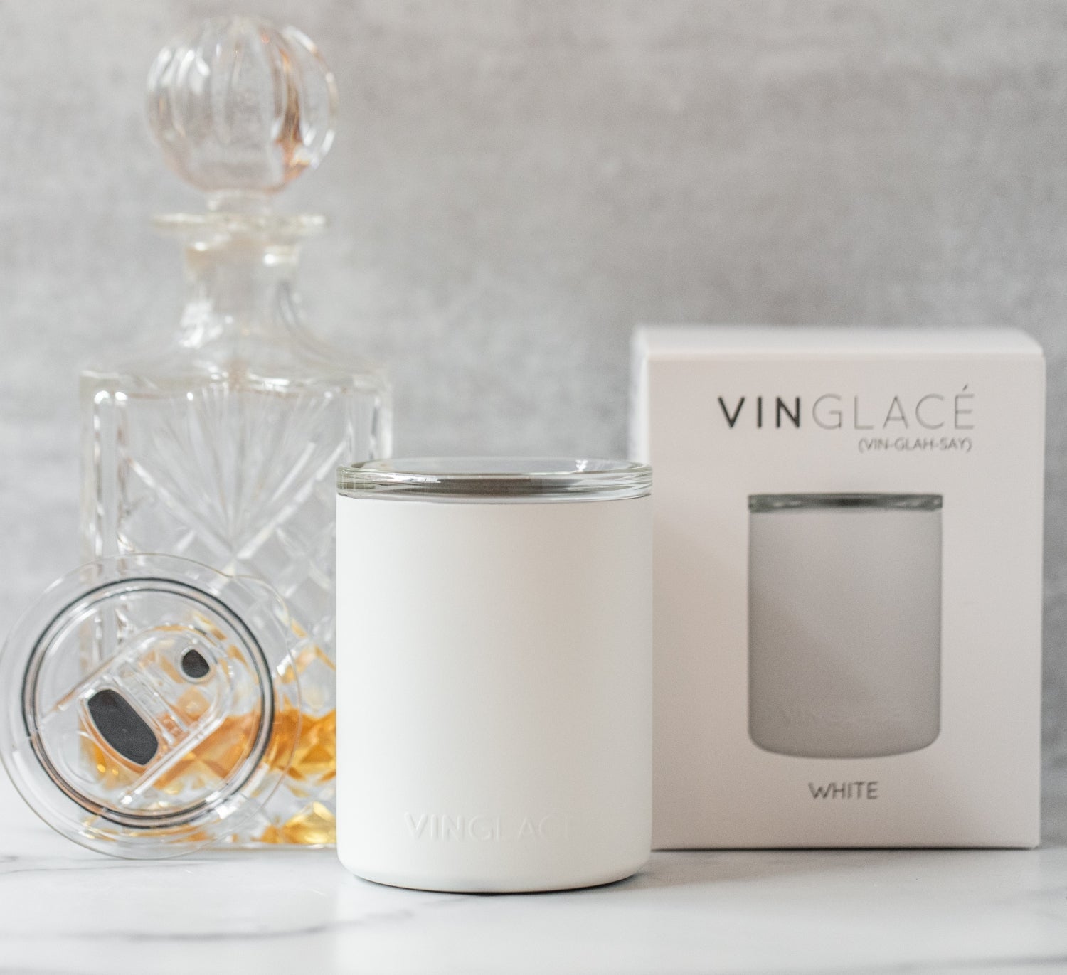 Glass Lined Whiskey Low Ball